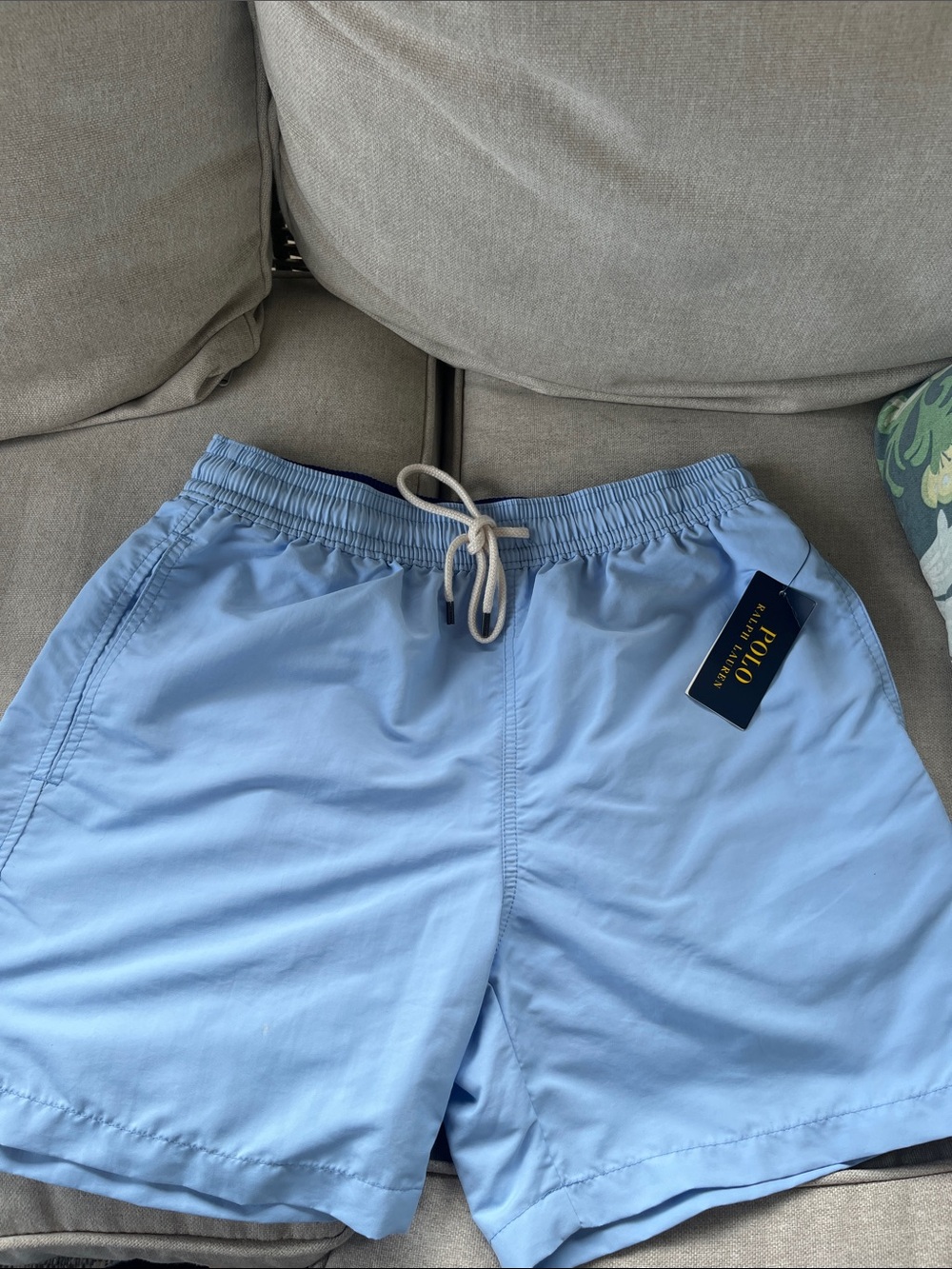Polo by Ralph Lauren Sky Blue Men's Swim Trunks